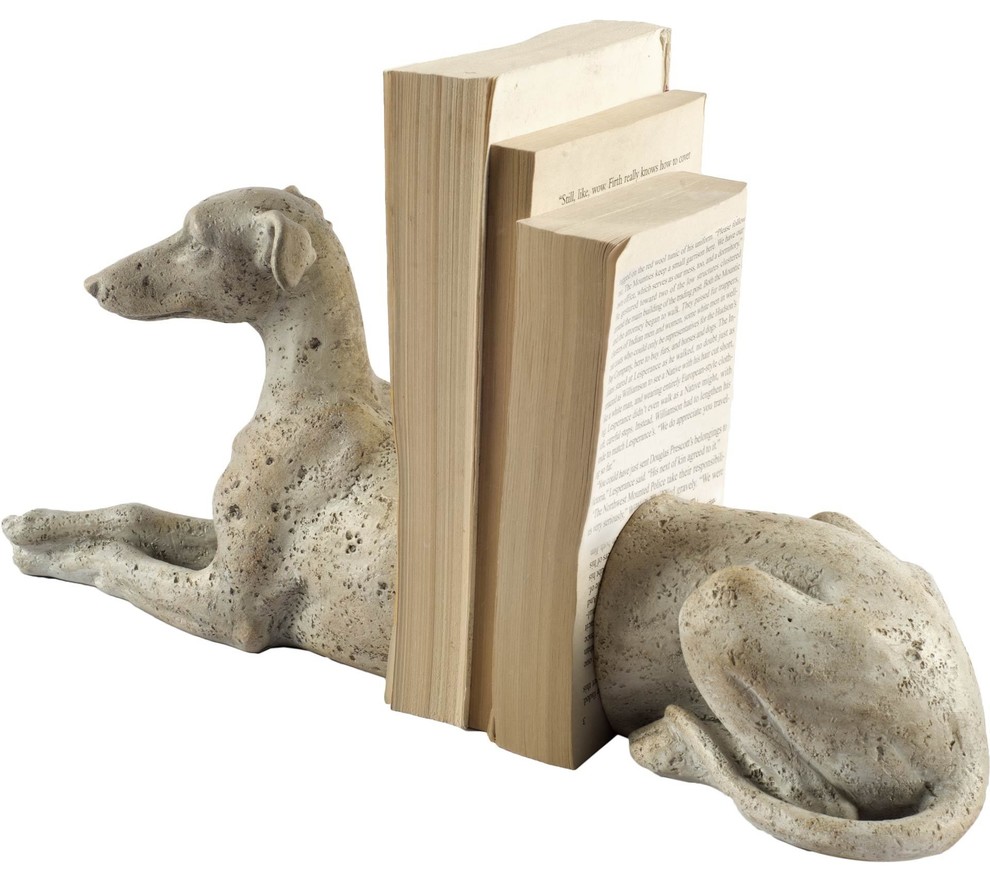 Art Deco Graceful Whippet Born To Run Statue Greyhound Sculpture