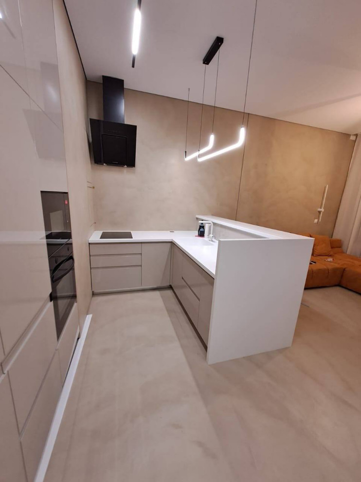 П-образная кухня