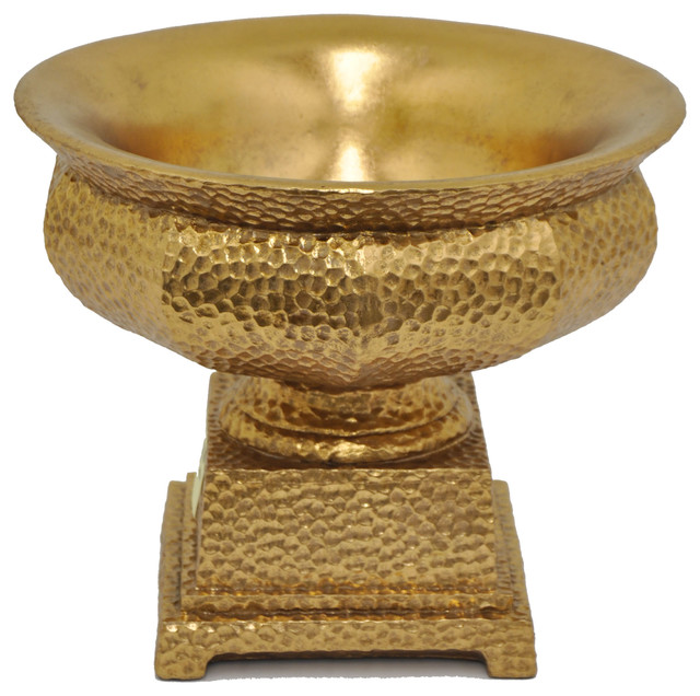 Outstanding Resin Footed Bowl Eclectic Decorative Bowls by Zeckos