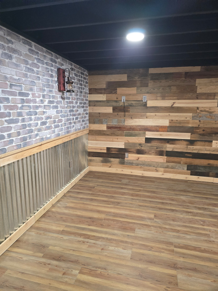 Man Cave Basement Remodel