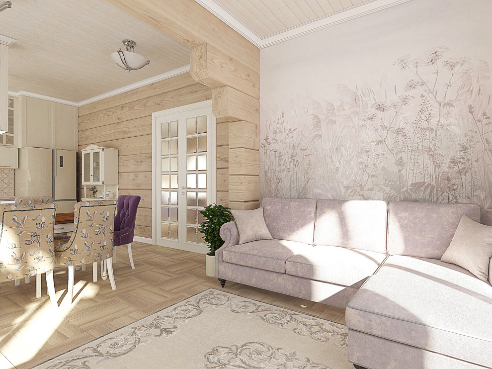 Дом из лафета