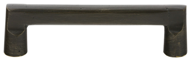 Emtek 86335 Rustic 6 Inch Center to Center Handle Cabinet Pull - Medium Bronze