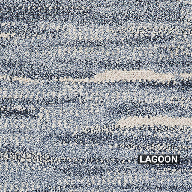 Lake George Contemporary Area Rug Collection, Lake George, Lagoon, 4x8