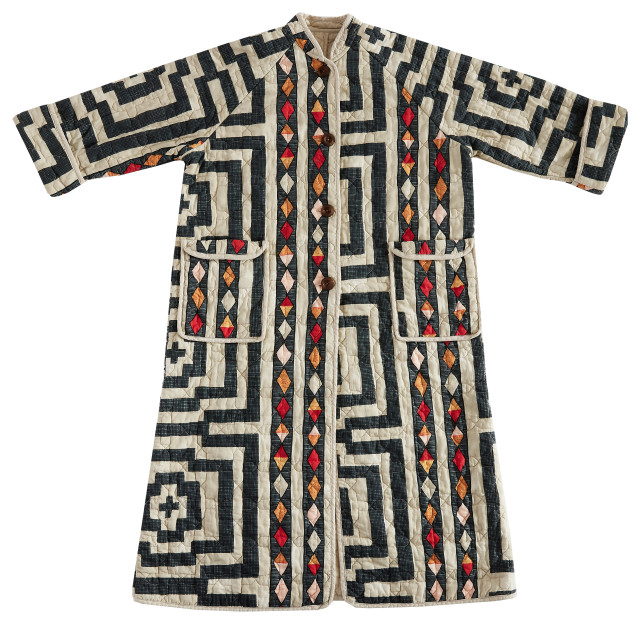 Hypnotic House Robe By Justina Blakeney, 46.5"L/25" Modern