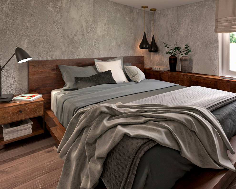 Мансарда в стиле лофт.