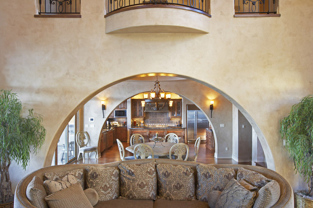 Palmieri Residence mediterranean-living-room