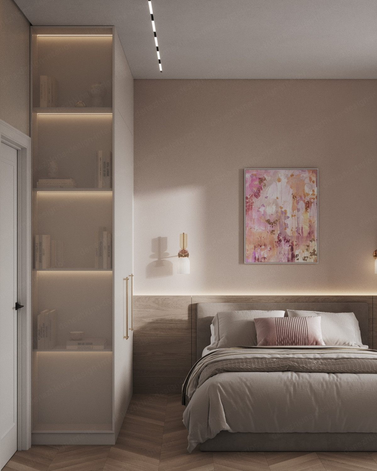 Дизайн проект 3 комнатной квартиры — ЖК Скандинавия