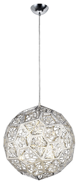 Stella Laser Cut With Crystal Pendant Contemporary Stella Laser Cut With Crystal Pendant