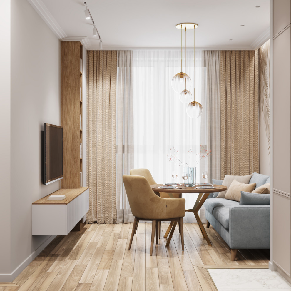 Дизайн-проект квартиры в ЖК Скандинавия