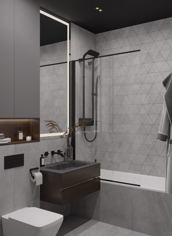 дизайн двухуровневой квартиры в Саратове