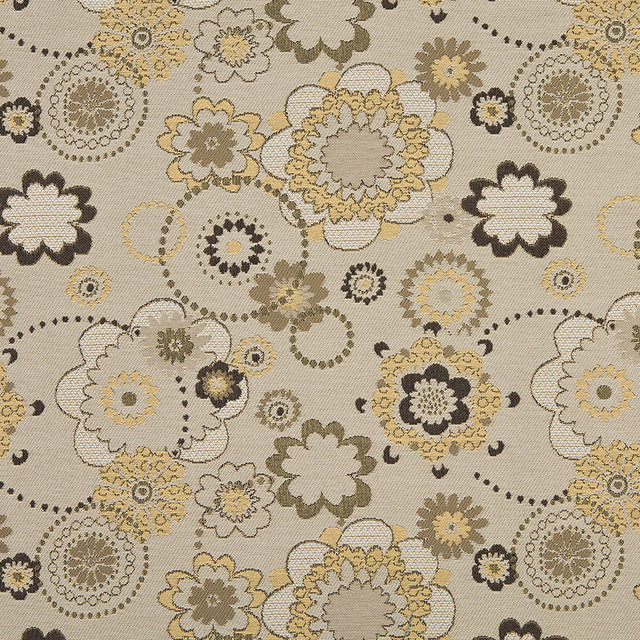 Gold Gray And Tan Floral Indoor Outdoor Upholstery Fabric By The ... Gold Gray And Tan Floral Indoor Outdoor Upholstery Fabric By The ...