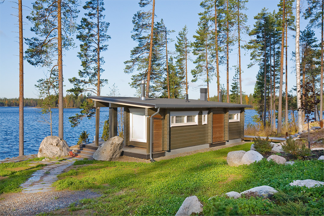 Деревянный Комплекс в Финляндии