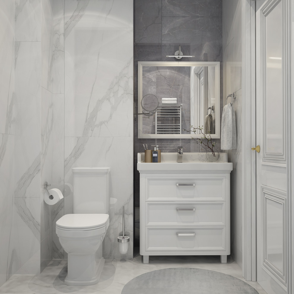 2-ух комнатная квартира стиль Неоклассика.