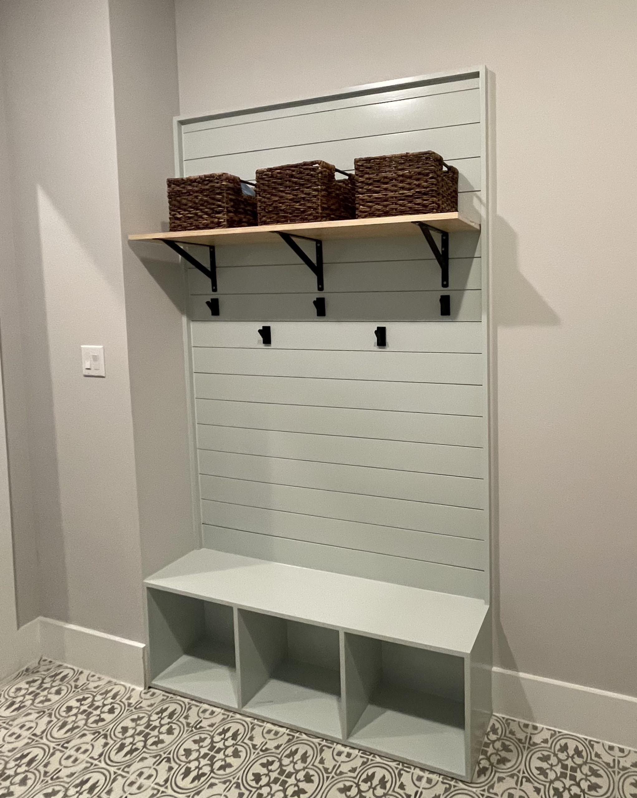 Mud Room Cabinets in Cypress, TX