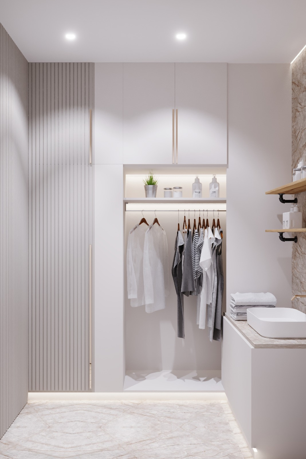 Современный интерьер для молодой семьи