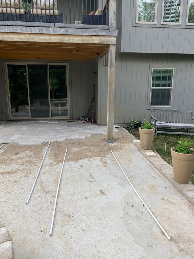 Area given for pergola build