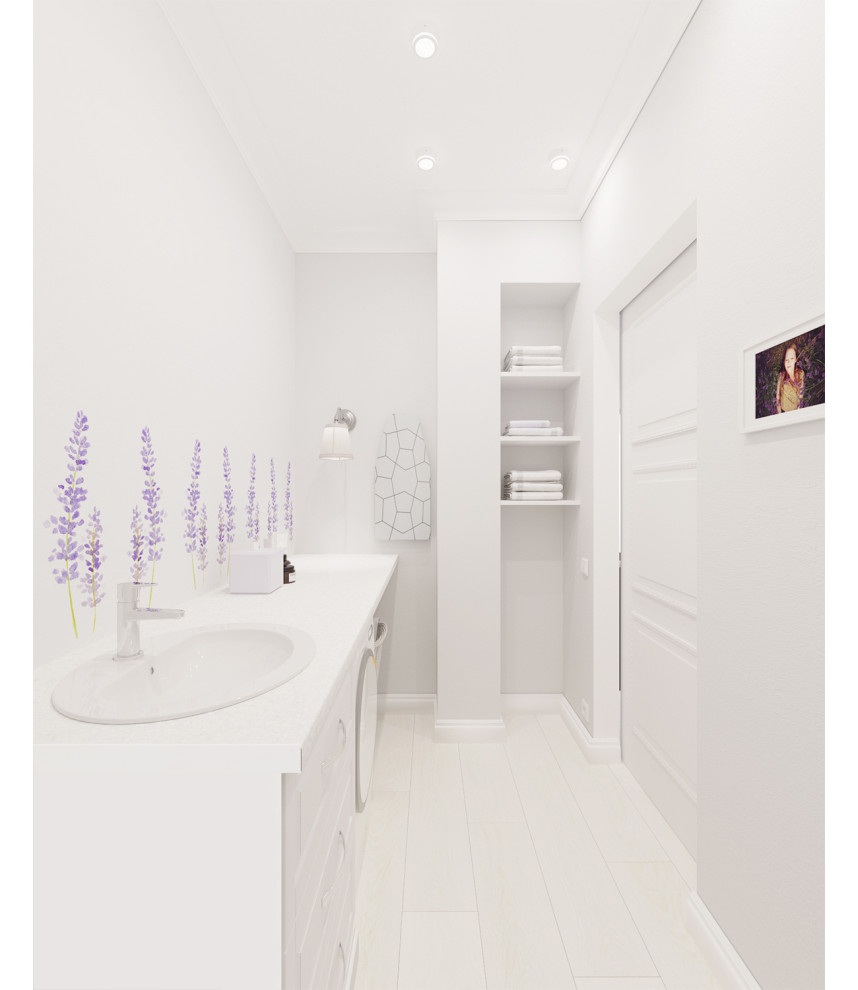 Двухуровневая квартира в стиле Ар-деко