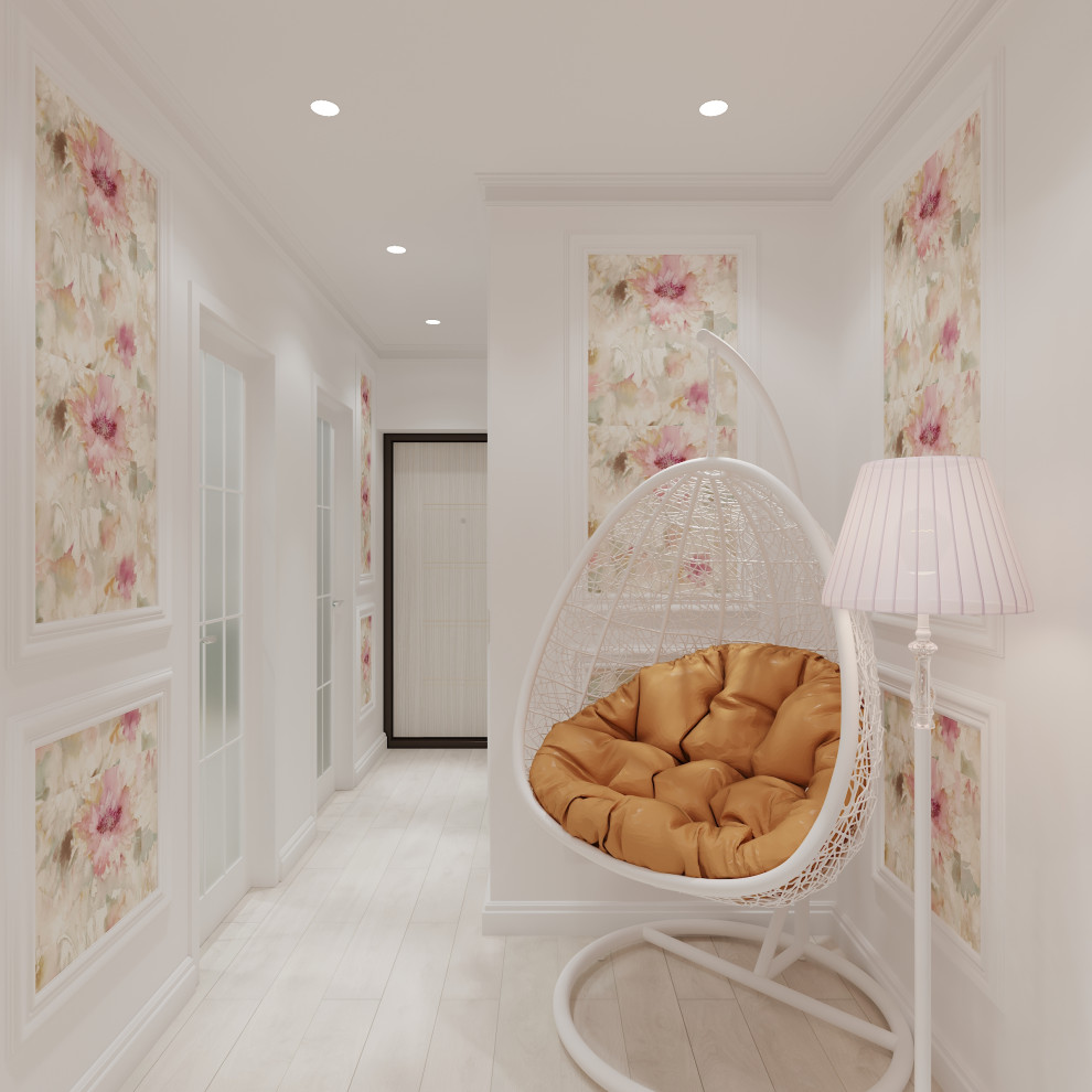 Дизайн - проект для романтичной, нежной и семейной женщины.