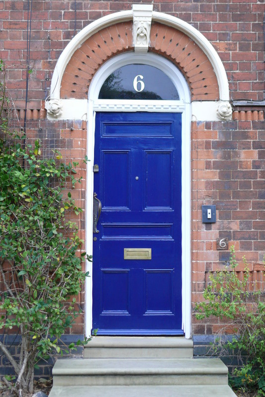 Gold House Numbers