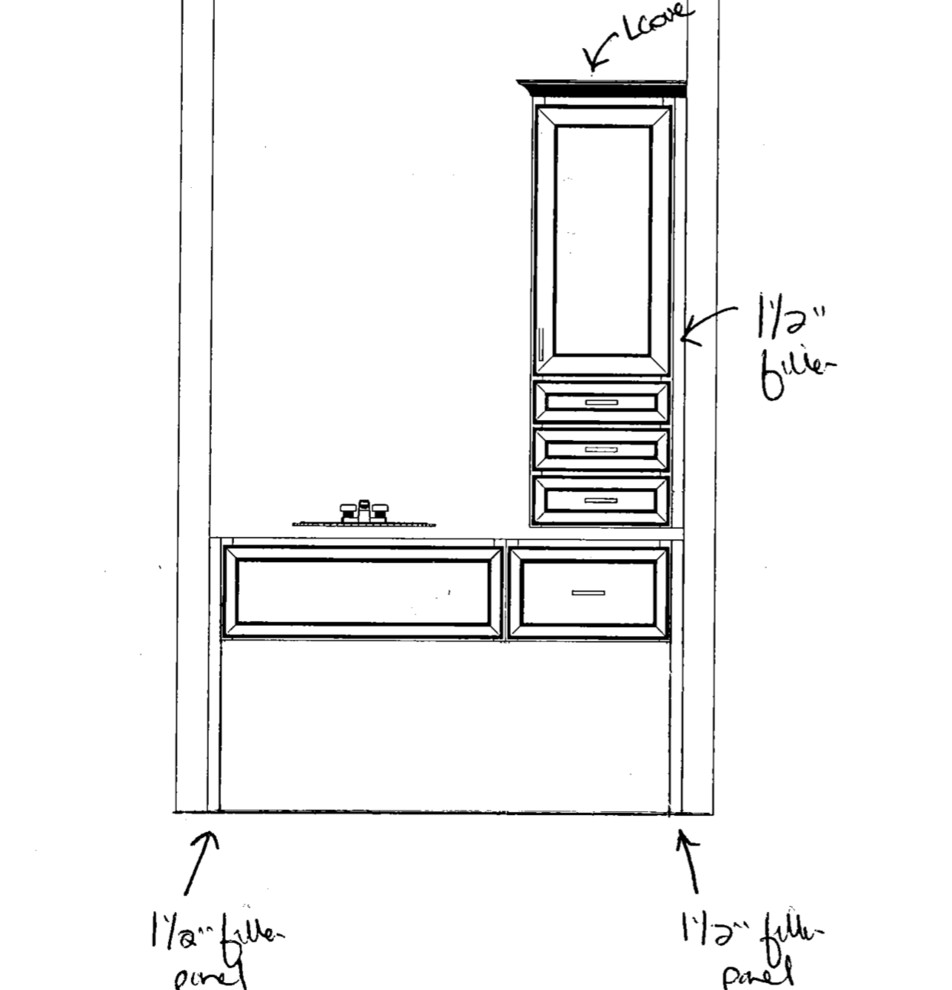 how to design contemporary vanity for bathroom