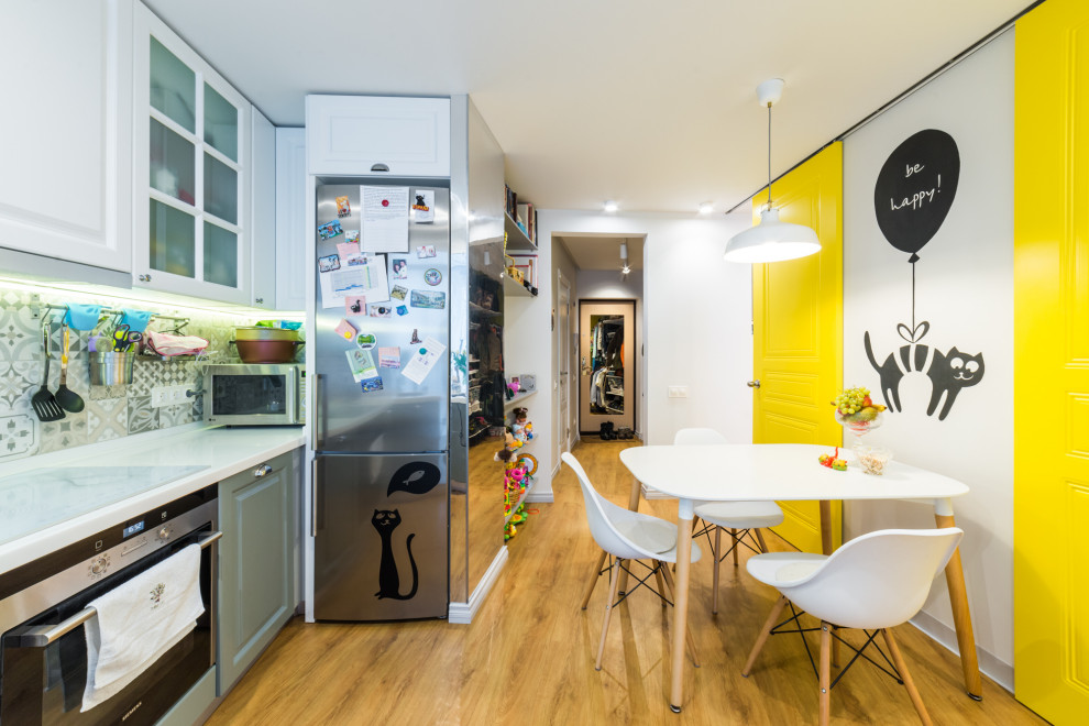 Яркая квартира для молодой семьи
