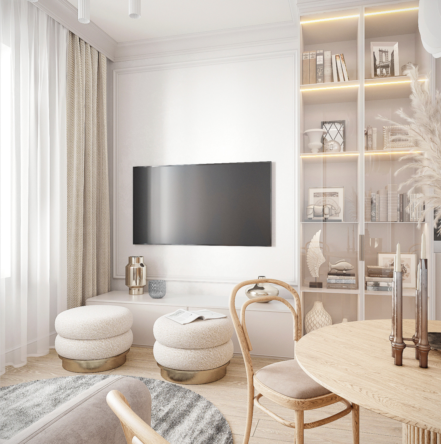 Квартира в скандинавском стиле