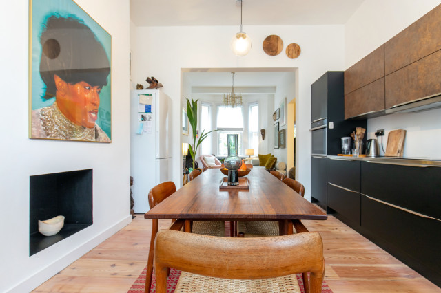 2 bedroom maisonette conversion eklektisk-koekken