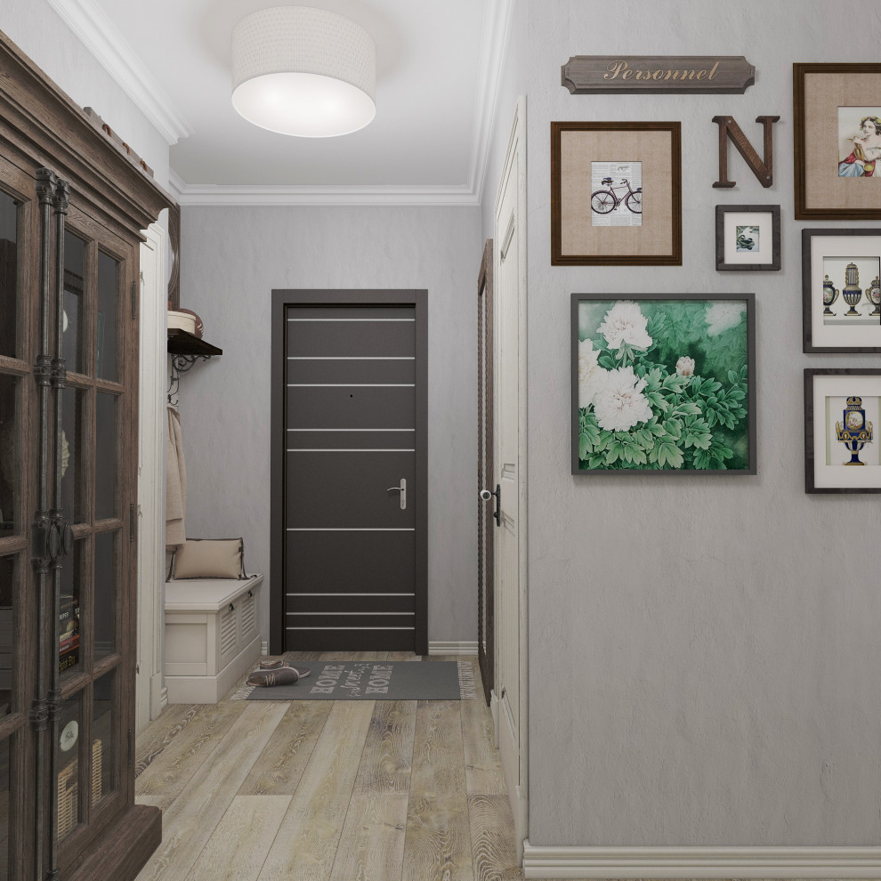 Проект квартиры в стиле Прованс (70 кв м)