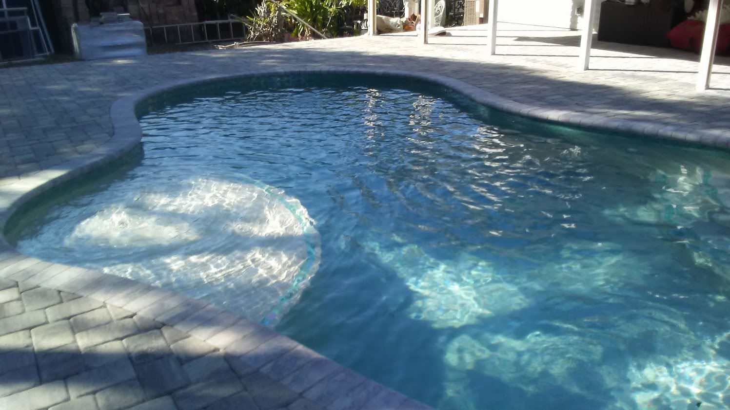 Ceramic, glass pool tile