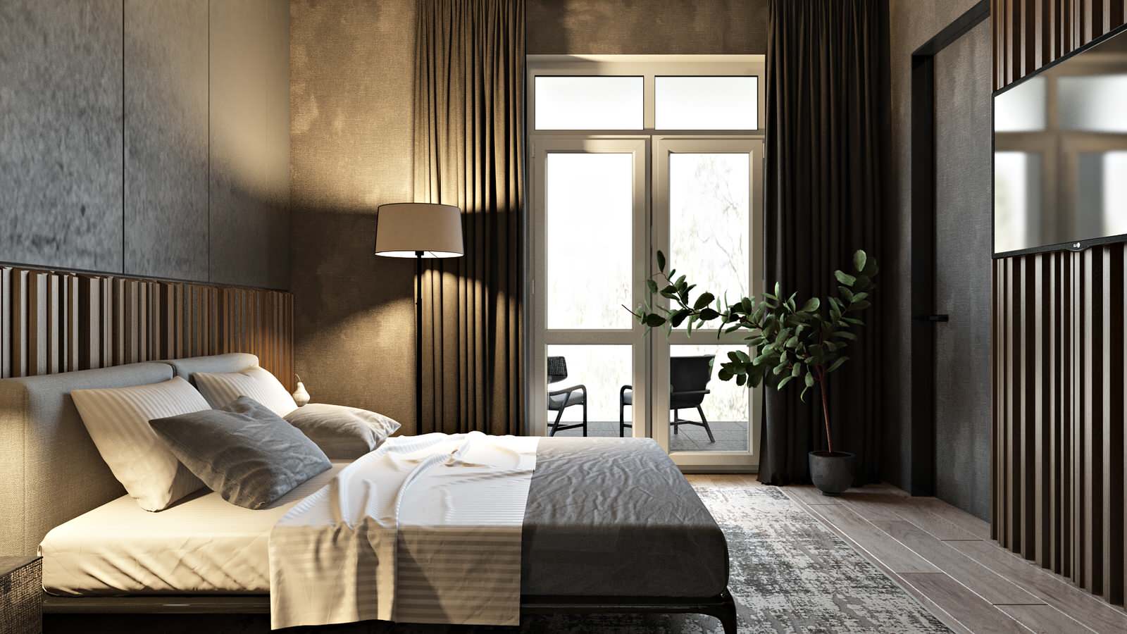 Спальни в современном стиле