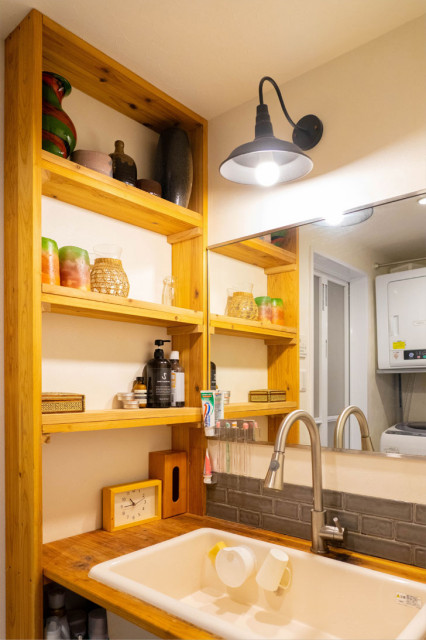 スケーターズハウス industriale-bagno-di-servizio