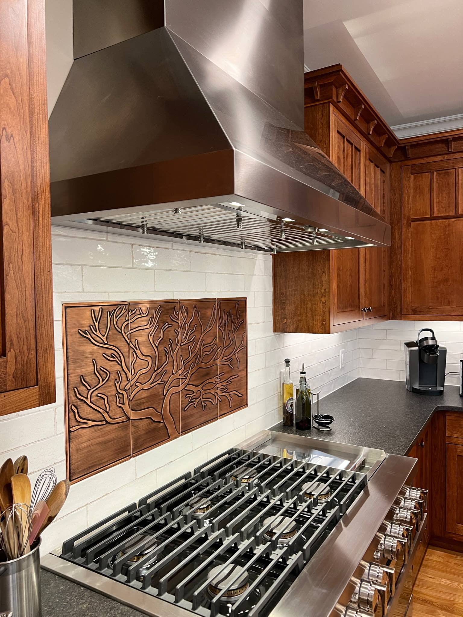 Craftsman and Copper Kitchen