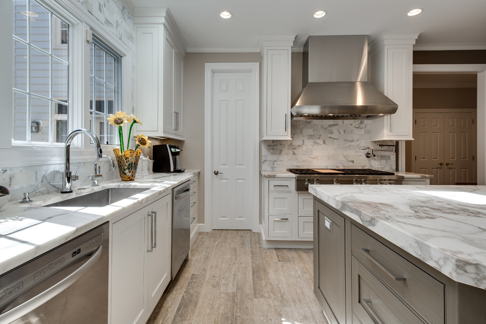 Inspiration for a transitional kitchen remodel in DC Metro