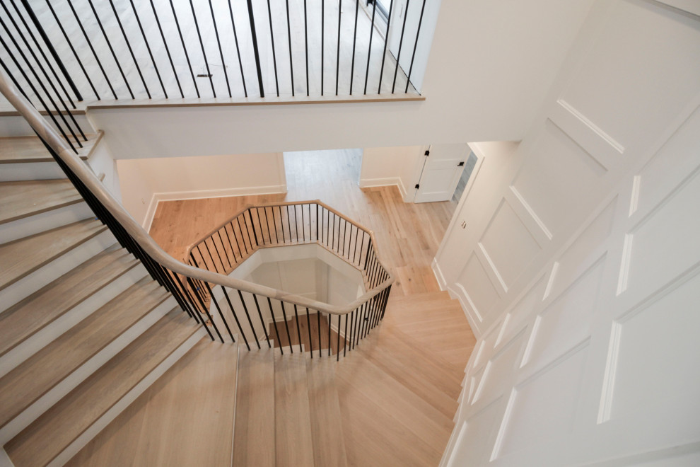100_Hexagonal Floating-Staircase, Bethesda MD 20817 - Transitional ...