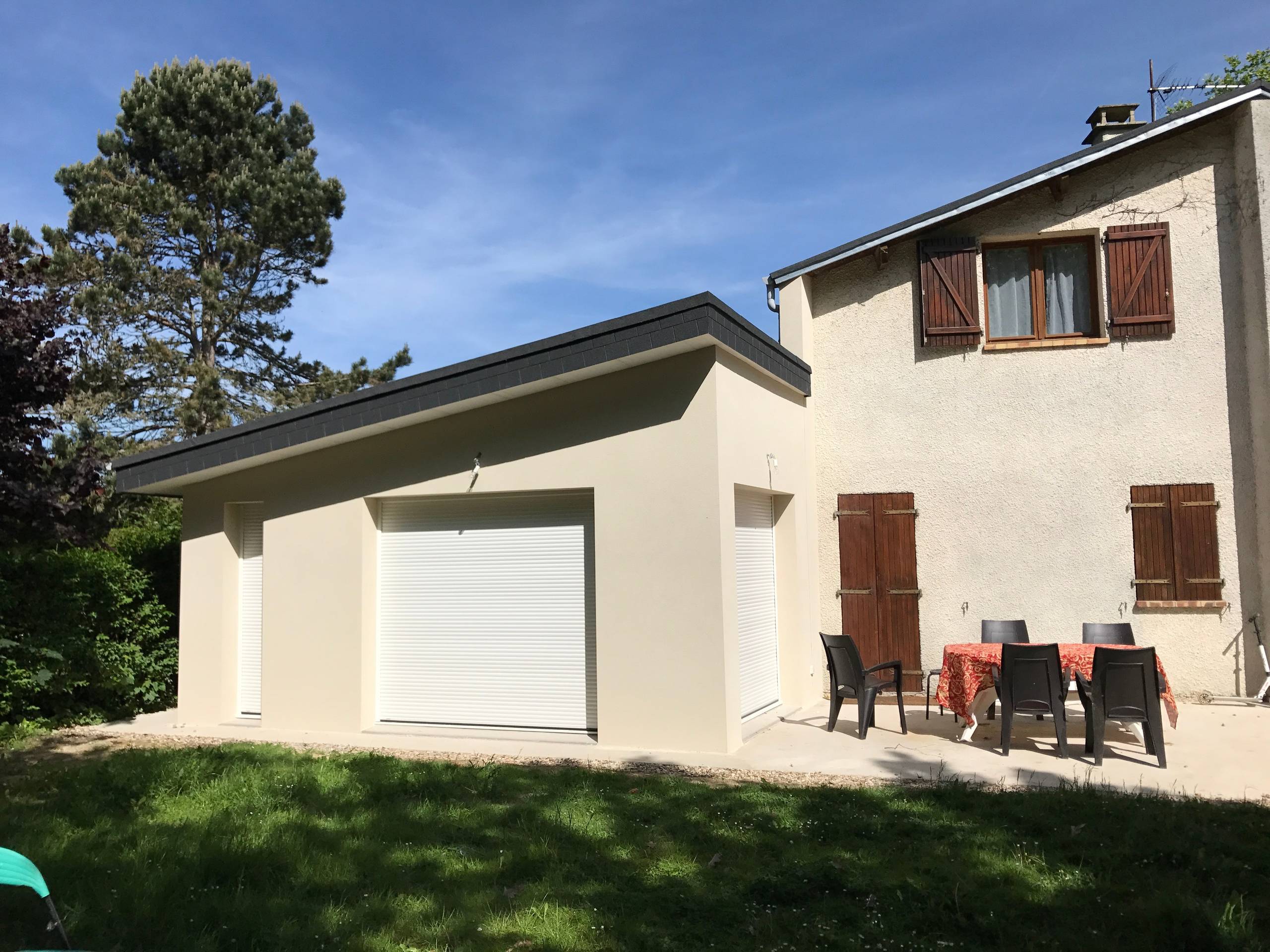 EXTENSION D'UNE MAISON INDIVIDUELLE à Villiers-le-Bâcle