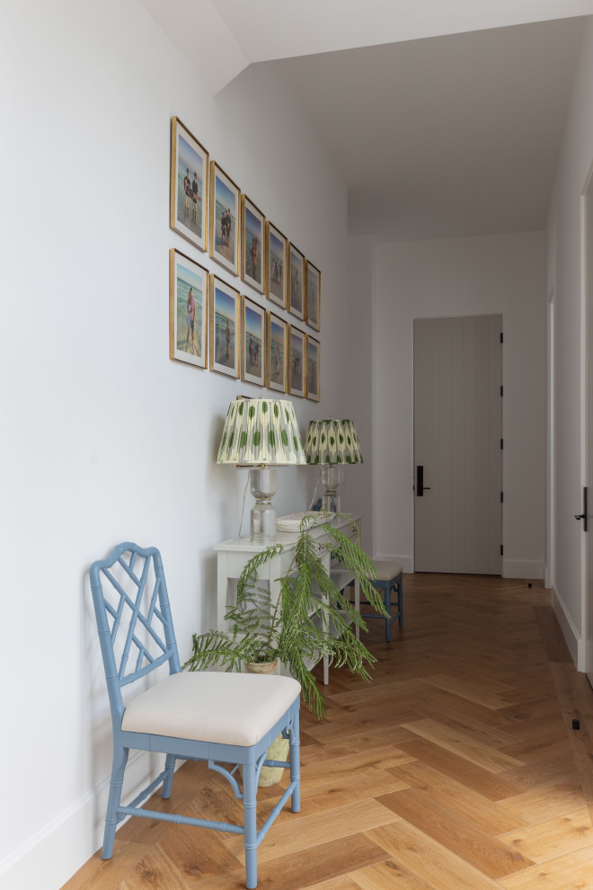 Hallway - coastal hallway idea in Other