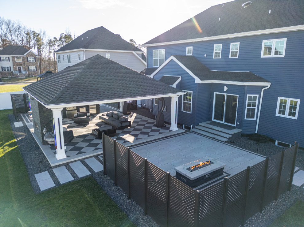 Howell, NJ: Pavilion, Paver Patio & Outdoor Kitchen