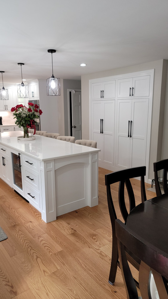 Brown Kitchen Remodel