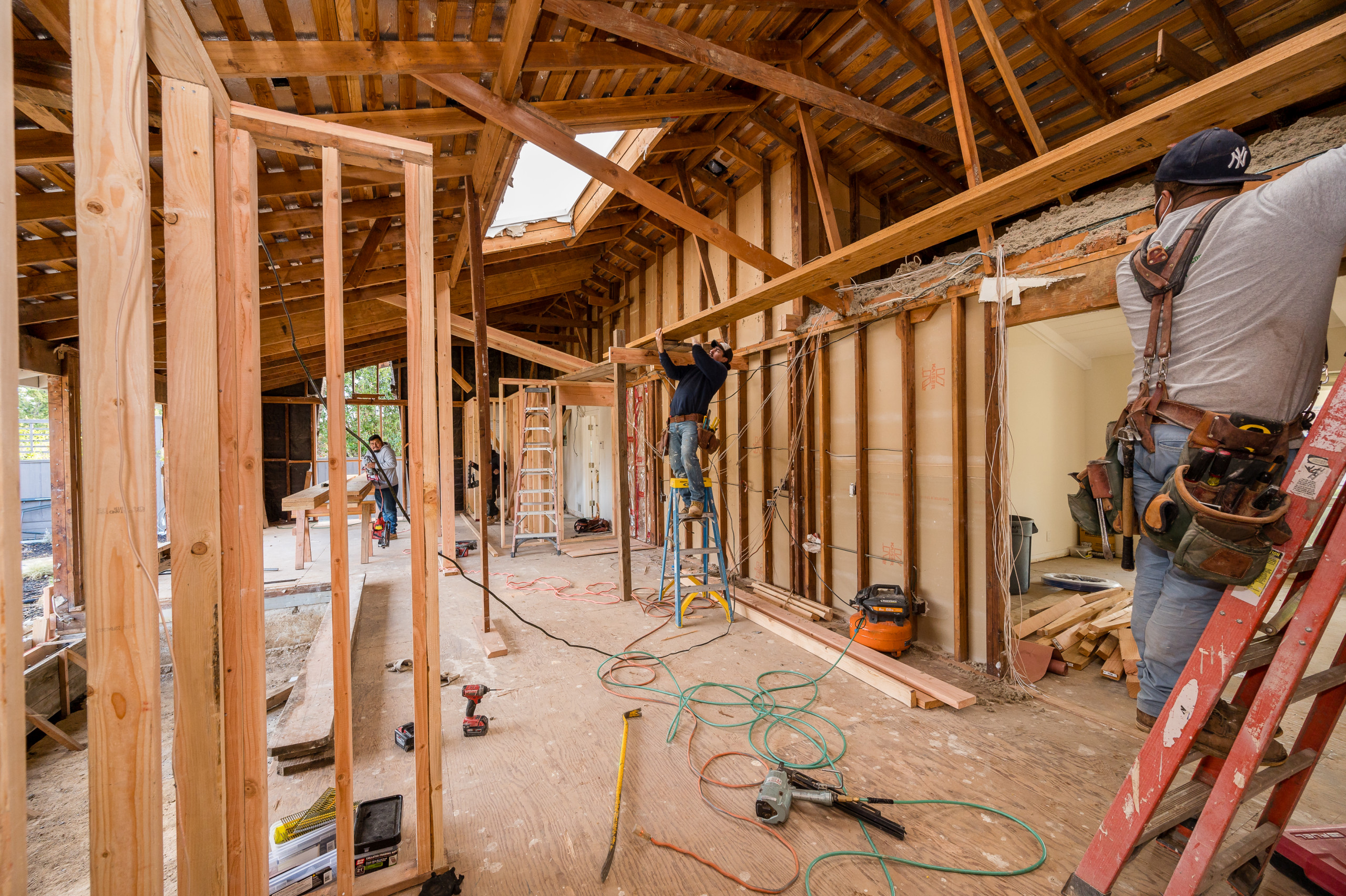 DURING CONSTRUCTION - Home Remodel Saratoga