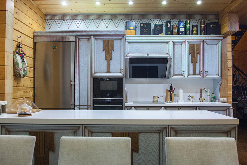 Кухня "Ледяная стена"