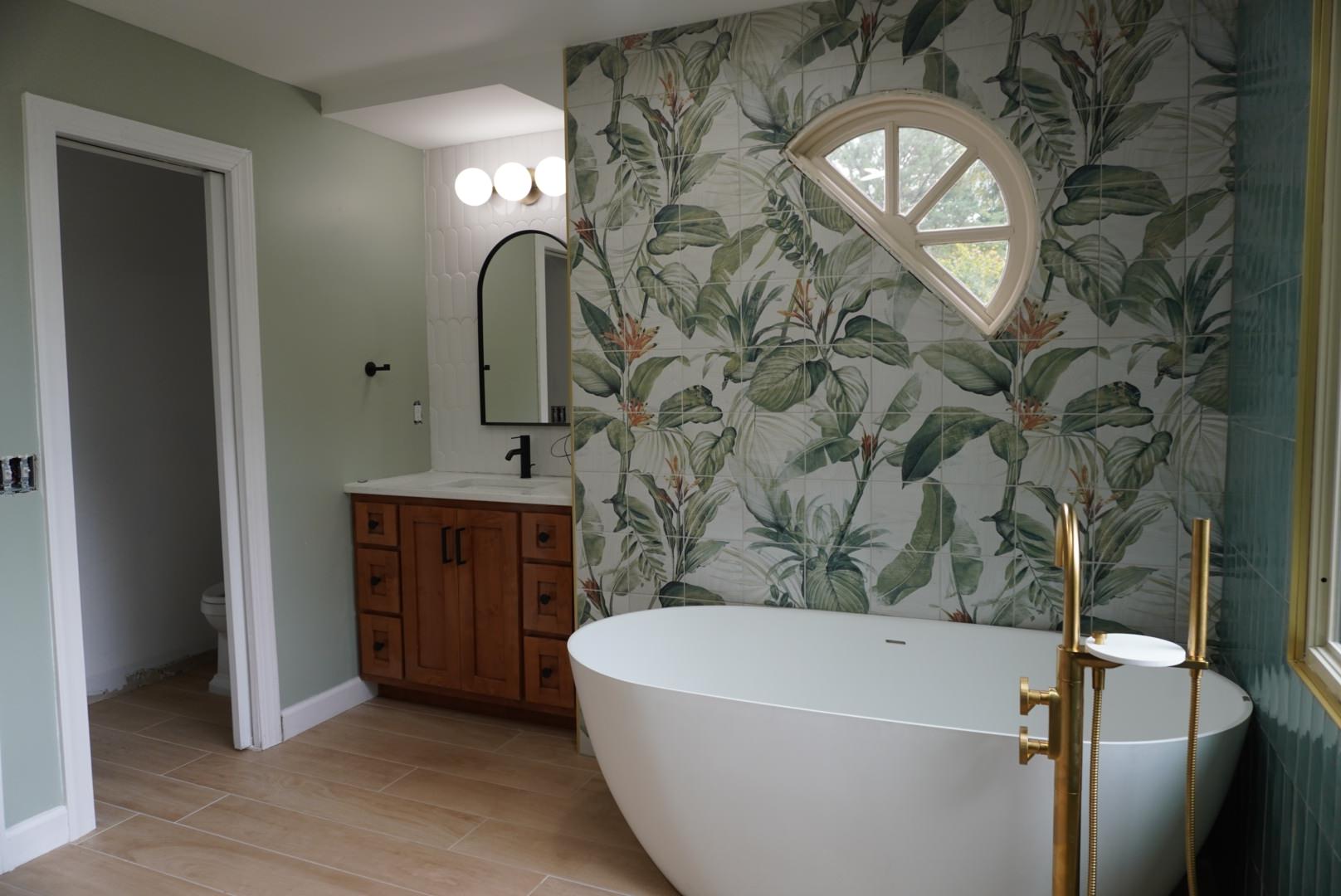 Green Bathroom