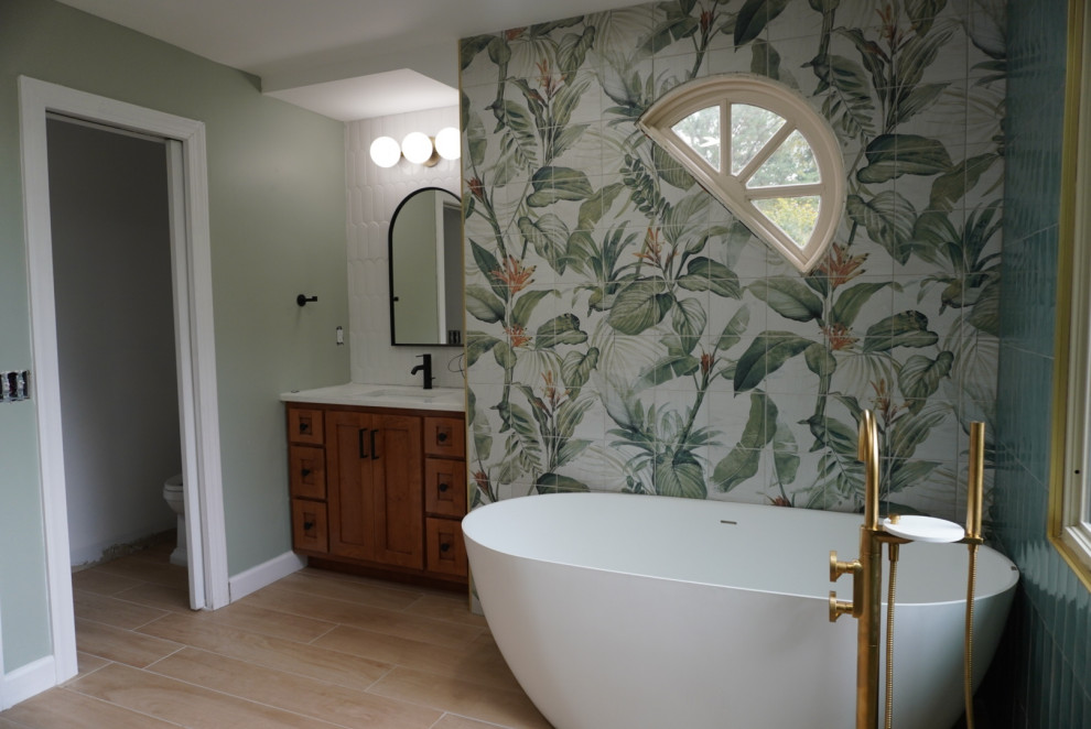 Green Bathroom