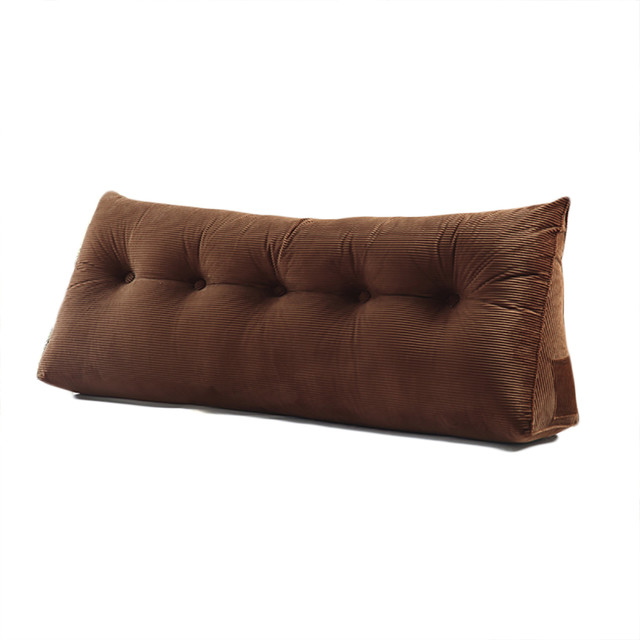 Wedge Pillow Headboard Cushion Backrest Coffee Contemporary Bed Wedge Pillow Headboard Cushion Backrest Coffee Contemporary Bed Pillows By Centrade Inc
