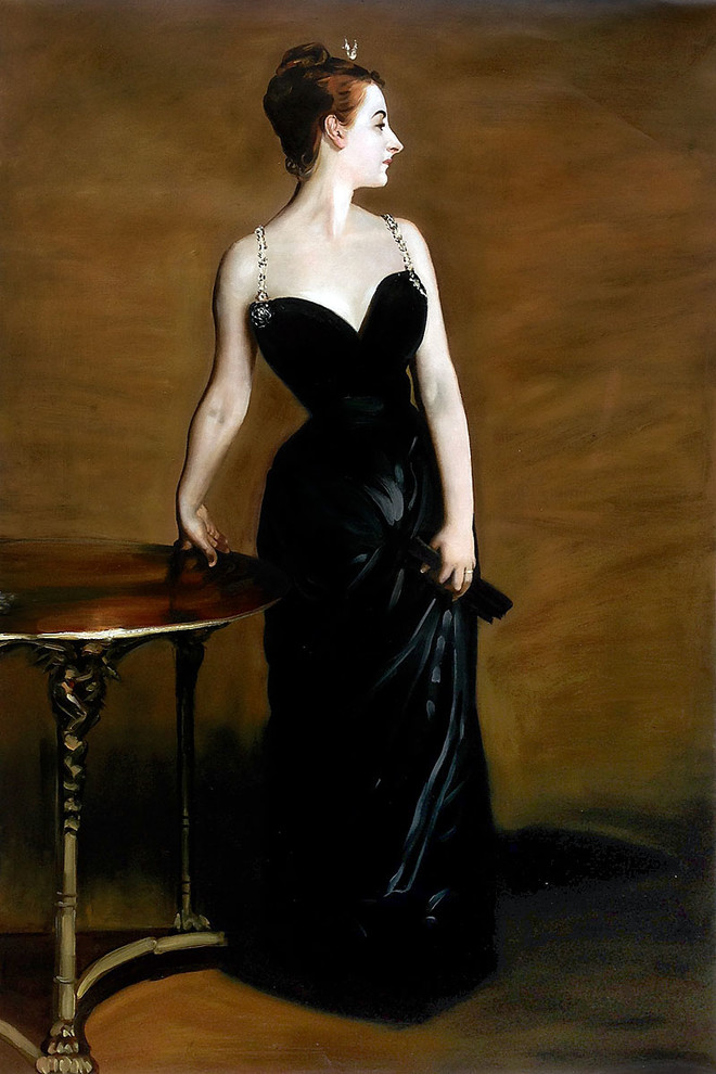 Portrait of Madame X - Victorian - Paintings - by overstockArt | Houzz
