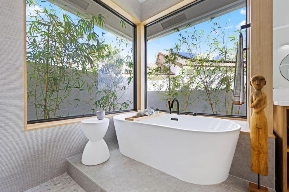 White Zen Bathroom Sarasota