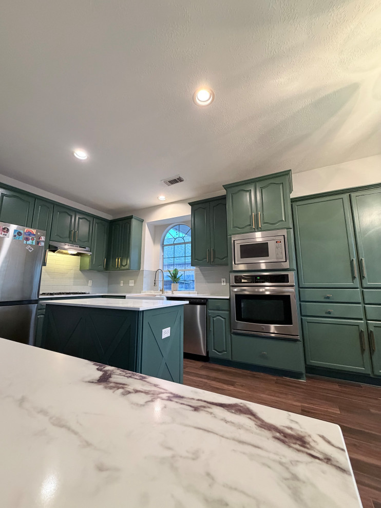 Emerald Haven Kitchen