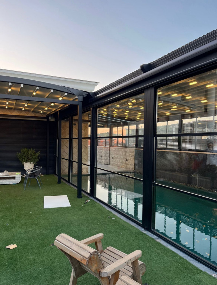 современные навесы