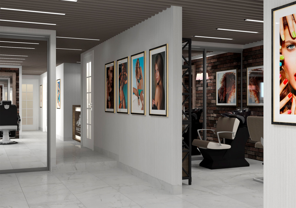 Салон красоты в стиле лофт