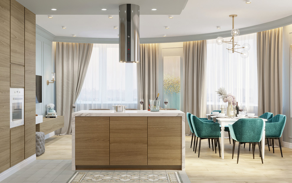 Современная классика в ЖК "Чемпион-парк"