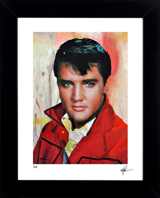 Elvis Presley "Elvis One" Art by Mark Lewis